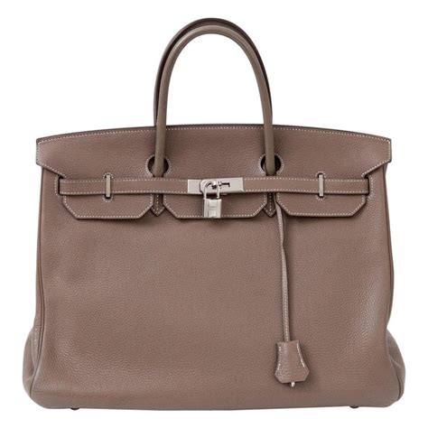 hermes birkin etoupe 40|HERMES Togo Birkin 40 Etoupe 1475247 .